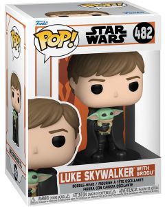 Фигурка Funko Pop серии Star wars Люк Скайуокер с Грогу 58290