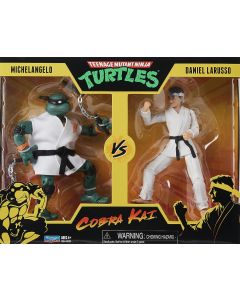 Фигурки TMNT против Кобра кай (Микки против Ларуссо) 81293